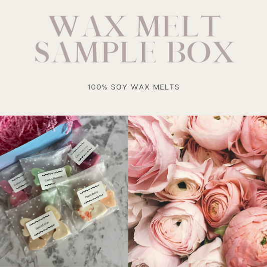 Wax Melt Sample Box